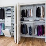 double closets, closet storage